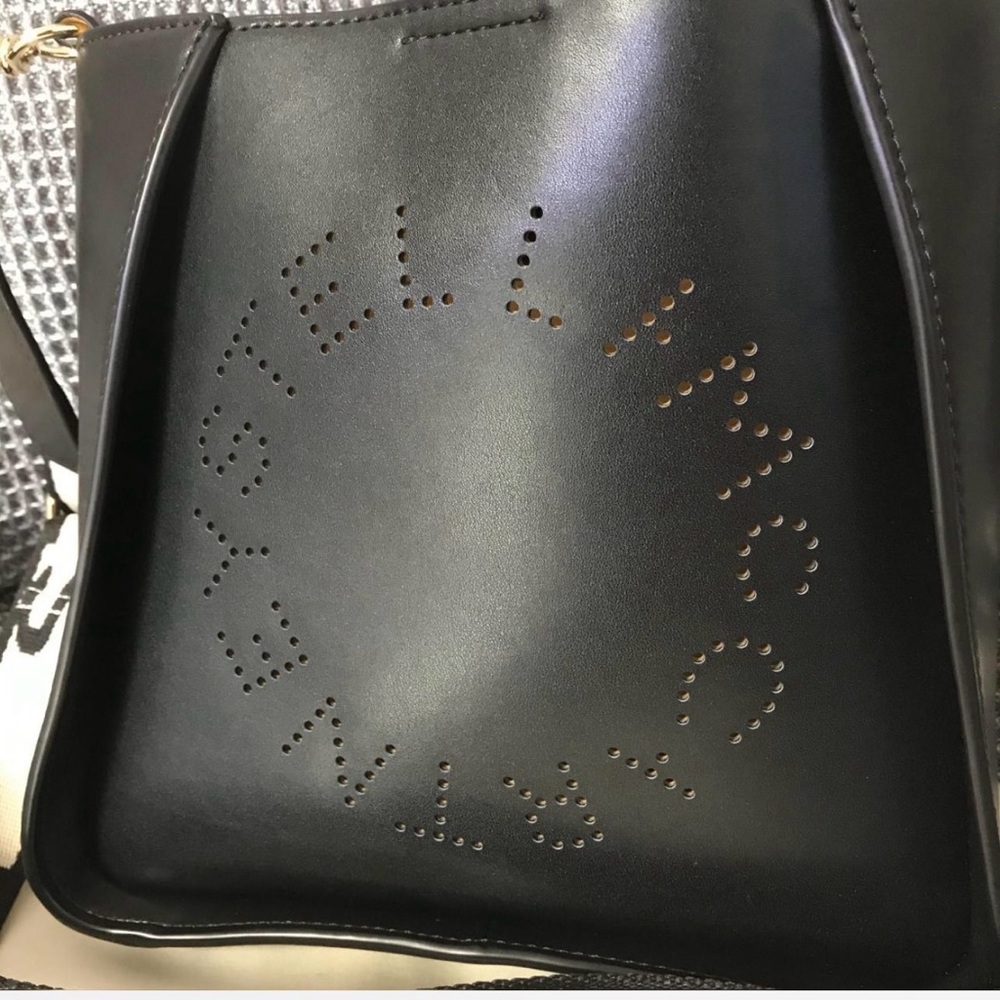 Stella McCartney Mini Faux Leather Crossbody Bag with dust cover - Picture 2 of 12